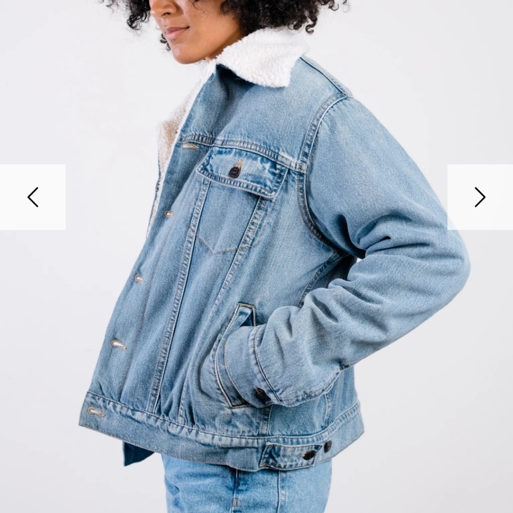 ABLE Shannon Sherpa Denim Jacket